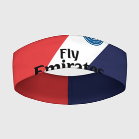 Повязка на голову 3D с принтом PSG | ПСГ в Кировске,  |  | fc | fly emirates | paris | psg | лого | париж | псж | спорт | спортивные | фк | футбольный клуб
