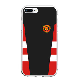 Чехол для iPhone 7Plus/8 Plus матовый с принтом Manchester United Vintage 2018 в Кировске, Силикон | Область печати: задняя сторона чехла, без боковых панелей | emirates | fc | manchester united | абстракция | геометрия | зож | клуб | линии | манчестер юнайтед | модные | мяч | россии | спорт | спортивные | стиль | тренды | футбол | футбольный клуб | экстрим | эмблема