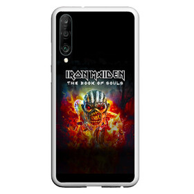 Чехол для Honor P30 с принтом Iron Maiden в Кировске, Силикон | Область печати: задняя сторона чехла, без боковых панелей | iron maiden | адриан смит | айрон мейден | группа | дэйв мюррей | железная дева | индеец | ирон майден | метал | мрачный | музыка | огонь | песни | рок | стив харрис | тяжелый | хеви | хевиметал