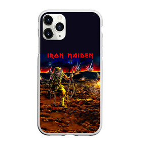 Чехол для iPhone 11 Pro Max матовый с принтом Боец Iron Maiden в Кировске, Силикон |  | iron maiden | адриан смит | айрон мейден | война | группа | дэйв мюррей | железная дева | ирон майден | метал | мрачный | музыка | песни | рок | солдат | стив харрис | тяжелый | хеви | хевиметал