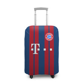 Чехол для чемодана 3D с принтом FC Bayern 2018 Original #8 в Кировске, 86% полиэфир, 14% спандекс | двустороннее нанесение принта, прорези для ручек и колес | bayern | fly fc | бавария | спорт | футбольный клуб