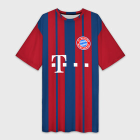 Платье-футболка 3D с принтом FC Bayern 2018 Original 8 в Кировске,  |  | bayern | fly fc | бавария | спорт | футбольный клуб