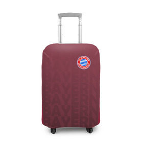 Чехол для чемодана 3D с принтом FC Bayern 2018 Original #12 в Кировске, 86% полиэфир, 14% спандекс | двустороннее нанесение принта, прорези для ручек и колес | bayern | fly fc | бавария | спорт | футбольный клуб