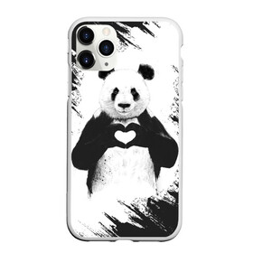 Чехол для iPhone 11 Pro матовый с принтом Panda love в Кировске, Силикон |  | 14 февраля | love | panda | panda love | день святого валентина | любовь | панда