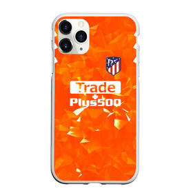 Чехол для iPhone 11 Pro матовый с принтом Atletico Madrid Original #5 в Кировске, Силикон |  | Тематика изображения на принте: атлетико мадрид | полосы | эмблема