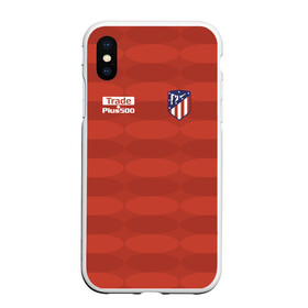 Чехол для iPhone XS Max матовый с принтом Atletico Madrid Original #10 в Кировске, Силикон | Область печати: задняя сторона чехла, без боковых панелей | Тематика изображения на принте: атлетико мадрид | эмблема