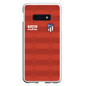 Чехол для Samsung S10E с принтом Atletico Madrid Original #10 в Кировске, Силикон | Область печати: задняя сторона чехла, без боковых панелей | Тематика изображения на принте: атлетико мадрид | эмблема