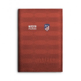 Обложка для автодокументов с принтом Atletico Madrid Original #10 в Кировске, натуральная кожа |  размер 19,9*13 см; внутри 4 больших “конверта” для документов и один маленький отдел — туда идеально встанут права | атлетико мадрид | эмблема