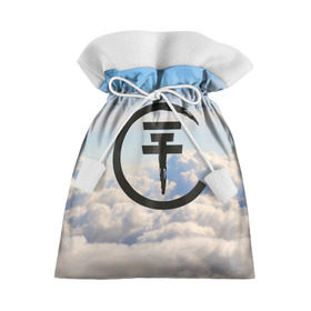 Подарочный 3D мешок с принтом Clouds Tokio Hotel в Кировске, 100% полиэстер | Размер: 29*39 см | Тематика изображения на принте: bill kaulitz | tokio hotel | билл каулиц
