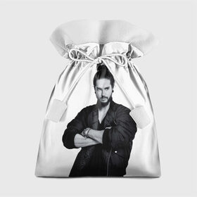 Подарочный 3D мешок с принтом Том Каулитц в Кировске, 100% полиэстер | Размер: 29*39 см | Тематика изображения на принте: bill kaulitz | tokio hotel | tom | билл каулиц | том