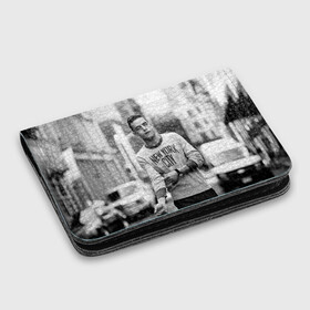 Картхолдер с принтом с принтом Rami Malek в Кировске, натуральная матовая кожа | размер 7,3 х 10 см; кардхолдер имеет 4 кармана для карт; | Тематика изображения на принте: mr robot | rami malek | мистер робот | рами малек