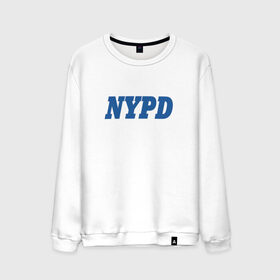 Мужской свитшот хлопок с принтом NYPD в Кировске, 100% хлопок |  | Тематика изображения на принте: new york police department | департамент | нью йорк
