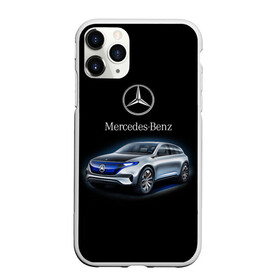 Чехол для iPhone 11 Pro матовый с принтом Mercedes-Benz в Кировске, Силикон |  | kомпания производитель легковых автомобилей премиального класса | немецкое качество