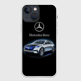 Чехол для iPhone 13 mini с принтом Mercedes Benz в Кировске,  |  | kомпания производитель легковых автомобилей премиального класса | немецкое качество