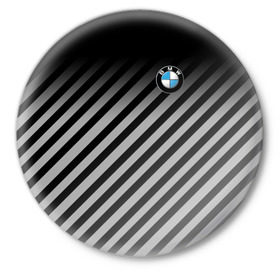 Значок с принтом BMW 2018 Black Collection в Кировске,  металл | круглая форма, металлическая застежка в виде булавки | Тематика изображения на принте: bmw | автомобильные | бмв | машины