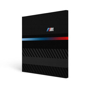 Холст квадратный с принтом BMW brand color в Кировске, 100% ПВХ |  | bmw | bmw motorsport | bmw performance | carbon | m | motorsport | performance | sport | бмв | карбон | моторспорт | спорт