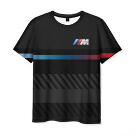 Мужская футболка 3D с принтом BMW brand color в Кировске, 100% полиэфир | прямой крой, круглый вырез горловины, длина до линии бедер | bmw | bmw motorsport | bmw performance | carbon | m | motorsport | performance | sport | бмв | карбон | моторспорт | спорт