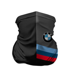 Бандана-труба 3D с принтом BMW Brand Tricolor в Кировске, 100% полиэстер, ткань с особыми свойствами — Activecool | плотность 150‒180 г/м2; хорошо тянется, но сохраняет форму | Тематика изображения на принте: bmw | автомобильные | бмв | машины