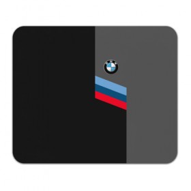 Коврик прямоугольный с принтом BMW Brand Tricolor в Кировске, натуральный каучук | размер 230 х 185 мм; запечатка лицевой стороны | bmw | автомобильные | бмв | машины