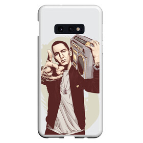 Чехол для Samsung S10E с принтом Eminem Art в Кировске, Силикон | Область печати: задняя сторона чехла, без боковых панелей | art | eminem | hip hop | rap | rap god | арт | брюс | бумбокс | маршалл | мэтерс | рэп | хим хоп | эминем