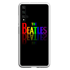 Чехол для Honor 20 с принтом The beatles в Кировске, Силикон | Область печати: задняя сторона чехла, без боковых панелей | british | rock | the beatles