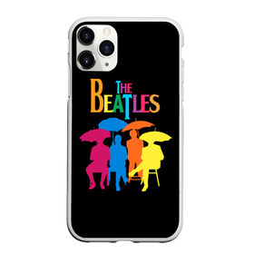 Чехол для iPhone 11 Pro матовый с принтом The beatles в Кировске, Силикон |  | british | rock | the beatles