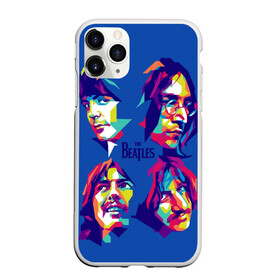 Чехол для iPhone 11 Pro матовый с принтом The beatles в Кировске, Силикон |  | the beatles | искусство | поп арт