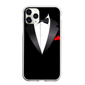 Чехол для iPhone 11 Pro матовый с принтом Смокинг в Кировске, Силикон |  | жених | муж | свадьба | смокинг | смокинг для жениха