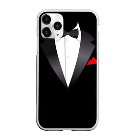 Чехол для iPhone 11 Pro Max матовый с принтом Смокинг в Кировске, Силикон |  | жених | муж | свадьба | смокинг | смокинг для жениха