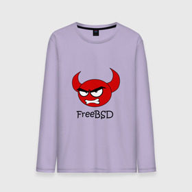 Мужской лонгслив хлопок с принтом FreeBSD демон в Кировске, 100% хлопок |  | Тематика изображения на принте: bsd | demon | freebsd | os | unix | демон | злой | ос | чёртик