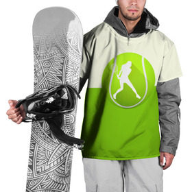 Накидка на куртку 3D с принтом Теннис в Кировске, 100% полиэстер |  | Тематика изображения на принте: sport | логотип | мяч | спорт | теннис