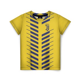 Детская футболка 3D с принтом Juventus 2018 Creative #1 в Кировске, 100% гипоаллергенный полиэфир | прямой крой, круглый вырез горловины, длина до линии бедер, чуть спущенное плечо, ткань немного тянется | 