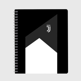 Тетрадь с принтом Juventus 2018 Original #8 в Кировске, 100% бумага | 48 листов, плотность листов — 60 г/м2, плотность картонной обложки — 250 г/м2. Листы скреплены сбоку удобной пружинной спиралью. Уголки страниц и обложки скругленные. Цвет линий — светло-серый
 | Тематика изображения на принте: juventus | спорт | футбол | футбольный клуб | ювентус