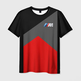 Мужская футболка 3D с принтом BMW 2018 SportWear #1 в Кировске, 100% полиэфир | прямой крой, круглый вырез горловины, длина до линии бедер | Тематика изображения на принте: bmw | автомобиль | автомобильные | бмв | машины