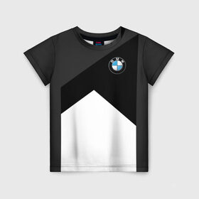 Детская футболка 3D с принтом BMW 2018 SportWear #3 в Кировске, 100% гипоаллергенный полиэфир | прямой крой, круглый вырез горловины, длина до линии бедер, чуть спущенное плечо, ткань немного тянется | bmw | автомобильные | бмв | машины