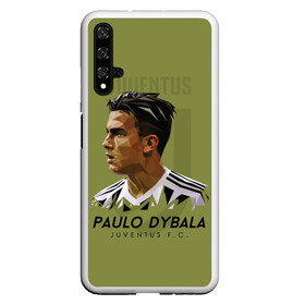 Чехол для Honor 20 с принтом Paulo Dybala Juventus FC в Кировске, Силикон | Область печати: задняя сторона чехла, без боковых панелей | dibala | dybala | juve | juventus | juvi | kit | russia | world cup | бонусная | гостевая | дибала | домашняя | италия | футбол | чемпионат мира | юве | ювентус | юви