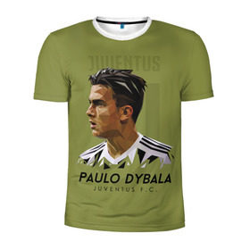 Мужская футболка 3D спортивная с принтом Paulo Dybala Juventus FC в Кировске, 100% полиэстер с улучшенными характеристиками | приталенный силуэт, круглая горловина, широкие плечи, сужается к линии бедра | dibala | dybala | juve | juventus | juvi | kit | russia | world cup | бонусная | гостевая | дибала | домашняя | италия | футбол | чемпионат мира | юве | ювентус | юви