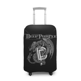 Чехол для чемодана 3D с принтом Deep Purple в Кировске, 86% полиэфир, 14% спандекс | двустороннее нанесение принта, прорези для ручек и колес | album | british | deep purple | england | heavy metal | rock group | альбом | англия | британская | рок группа | хеви металл