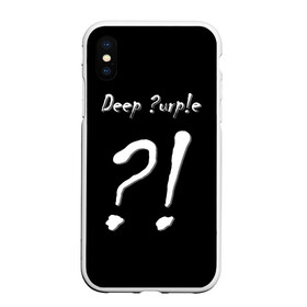 Чехол для iPhone XS Max матовый с принтом Deep Purple в Кировске, Силикон | Область печати: задняя сторона чехла, без боковых панелей | album | british | deep purple | england | heavy metal | rock group | альбом | англия | британская | рок группа | хеви металл