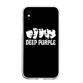 Чехол для iPhone XS Max матовый с принтом Deep Purple в Кировске, Силикон | Область печати: задняя сторона чехла, без боковых панелей | album | british | deep purple | england | heavy metal | rock group | альбом | англия | британская | рок группа | хеви металл