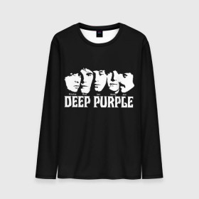 Мужской лонгслив 3D с принтом Deep Purple в Кировске, 100% полиэстер | длинные рукава, круглый вырез горловины, полуприлегающий силуэт | Тематика изображения на принте: album | british | deep purple | england | heavy metal | rock group | альбом | англия | британская | рок группа | хеви металл