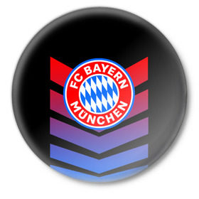 Значок с принтом FC Bayern 2018 Original #13 в Кировске,  металл | круглая форма, металлическая застежка в виде булавки | bayern | fc | бавария | спорт | спортивные | футбол | футбольный клуб