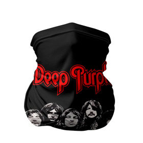 Бандана-труба 3D с принтом Deep Purple в Кировске, 100% полиэстер, ткань с особыми свойствами — Activecool | плотность 150‒180 г/м2; хорошо тянется, но сохраняет форму | album | british | deep purple | england | heavy metal | rock group | альбом | англия | британская | рок группа | хеви металл