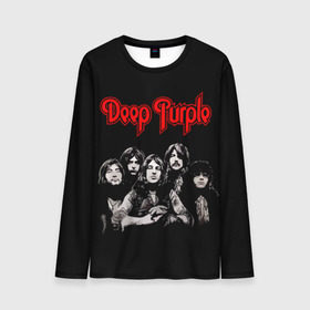 Мужской лонгслив 3D с принтом Deep Purple в Кировске, 100% полиэстер | длинные рукава, круглый вырез горловины, полуприлегающий силуэт | album | british | deep purple | england | heavy metal | rock group | альбом | англия | британская | рок группа | хеви металл