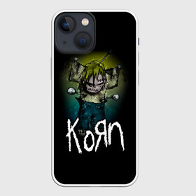 Чехол для iPhone 13 mini с принтом Korn в Кировске,  |  | korn | koяn | альтернативный | арвизу | гранж | грув | группа | дэвис | корн | коян | лузье | манки | метал | музыка | нюметал | панк | песни | рок | уэлч | филди | филипп | хэд | шаффер