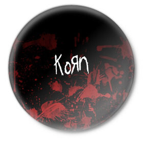 Значок с принтом Korn в Кировске,  металл | круглая форма, металлическая застежка в виде булавки | korn | koяn | альтернативный | арвизу | гранж | грув | группа | дэвис | корн | коян | лузье | манки | метал | музыка | нюметал | панк | песни | рок | уэлч | филди | филипп | хэд | шаффер