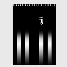 Скетчбук с принтом Juventus 2018 Line в Кировске, 100% бумага
 | 48 листов, плотность листов — 100 г/м2, плотность картонной обложки — 250 г/м2. Листы скреплены сверху удобной пружинной спиралью | Тематика изображения на принте: fc | juventus | спорт | фк | футбол | ювентус