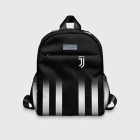 Детский рюкзак 3D с принтом Juventus 2018 Line в Кировске, 100% полиэстер | лямки с регулируемой длиной, сверху петелька, чтобы рюкзак можно было повесить на вешалку. Основное отделение закрывается на молнию, как и внешний карман. Внутри дополнительный карман. По бокам два дополнительных кармашка | fc | juventus | спорт | фк | футбол | ювентус