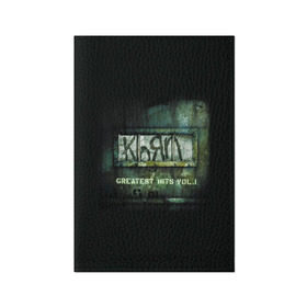 Обложка для паспорта матовая кожа с принтом Korn, greatest hits vol.1 в Кировске, натуральная матовая кожа | размер 19,3 х 13,7 см; прозрачные пластиковые крепления | korn | koяn | альтернативный | арвизу | гранж | грув | группа | дэвис | корн | коян | лузье | манки | метал | музыка | нюметал | панк | песни | рок | уэлч | филди | филипп | хэд | шаффер