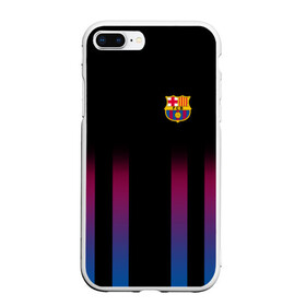 Чехол для iPhone 7Plus/8 Plus матовый с принтом FC Barcelona Color Line в Кировске, Силикон | Область печати: задняя сторона чехла, без боковых панелей | fc barcelona | fcb | барселона | спорт | спортивные | фк | футбол